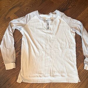 Lululemon Long Sleeve Henley Shirt